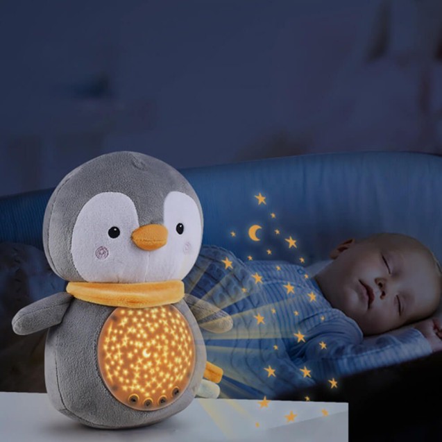 Μουσικός Προβολέας Bebe Stars Penguin 855-172 Μουσικός Προβολέας Bebe Stars Penguin 855-172