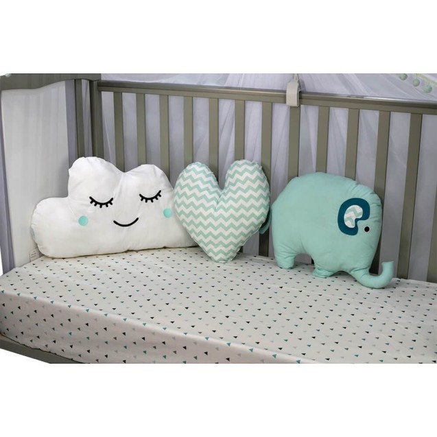Σετ Μαξιλάρια Διακόσμησης 3 Τεμαχίων Bebe Stars Elephant 202-184 Σετ Μαξιλάρια Διακόσμησης 3 Τεμαχίων Bebe Stars Elephant 202-184