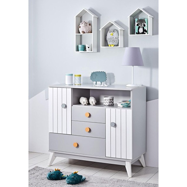 Παιδική Συρταριέρα Bebe Stars Bird House 418-15 Παιδική Συρταριέρα Bebe Stars Bird House 418-15