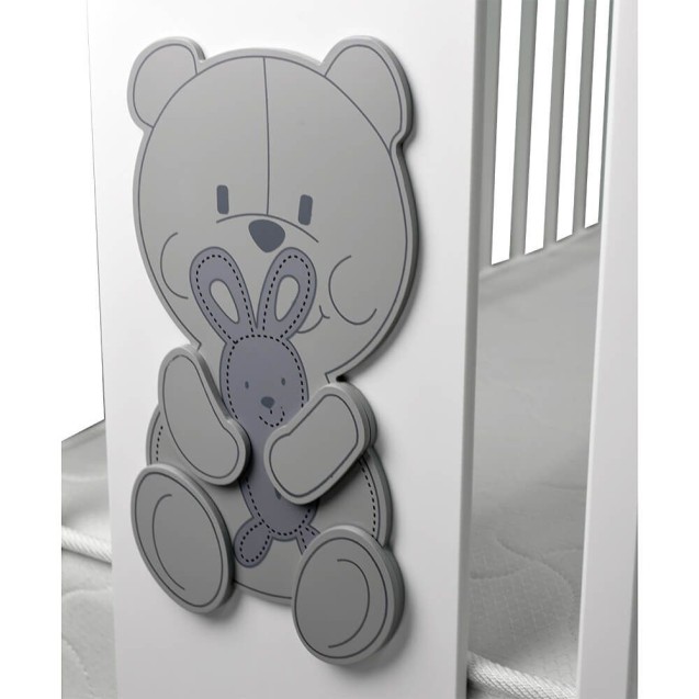 Κούνια Bebe Stars Polar White 451-02 Κούνια Bebe Stars Polar White 451-02