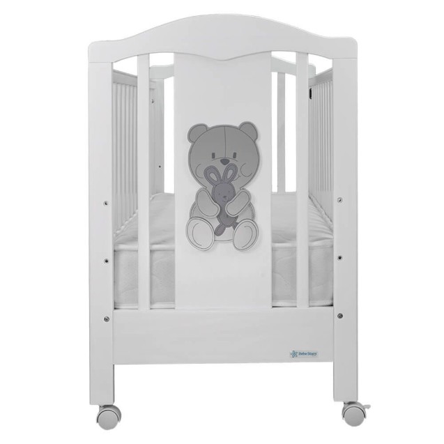 Κούνια Bebe Stars Polar White 451-02 Κούνια Bebe Stars Polar White 451-02