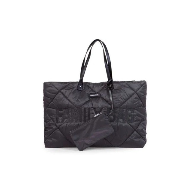 Τσάντα Αλλαγής ChildHome Family Bag Puffered Black BR76152 Τσάντα Αλλαγής ChildHome Family Bag Puffered Black BR76152