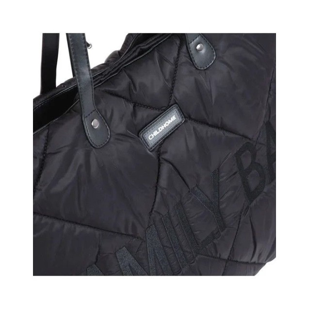 Τσάντα Αλλαγής ChildHome Family Bag Puffered Black BR76152 Τσάντα Αλλαγής ChildHome Family Bag Puffered Black BR76152