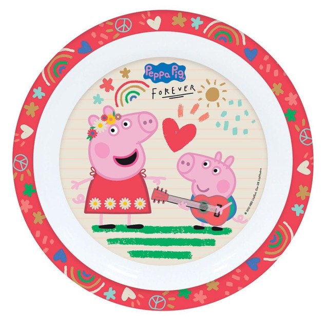 Σετ Σερβίτσιο Φαγητού 3 Τεμαχίων Ango Peppa Pig 006105 Σετ Σερβίτσιο Φαγητού 3 Τεμαχίων Ango Peppa Pig 006105