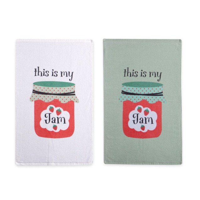 Ποτηρόπανο Nef-Nef My Jam White 40x60 Ποτηρόπανο Nef-Nef My Jam White 40x60