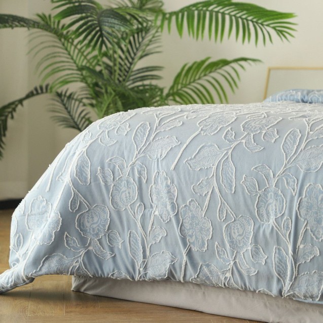 Κουβερλί Υπέρδιπλο Melinen Ariel Light Blue 220x240 Κουβερλί Υπέρδιπλο Melinen Ariel Light Blue 220x240