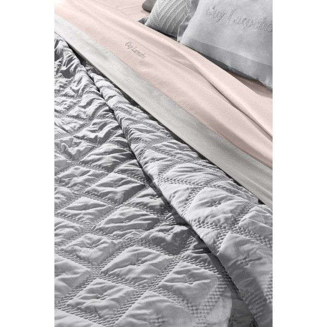 Σετ Κουβερλί King Size 3 Τεμαχίων Guy Laroche Fiera Silver 240x250 Σετ Κουβερλί King Size 3 Τεμαχίων Guy Laroche Fiera Silver 240x250