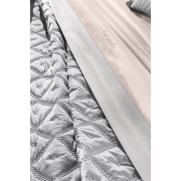 Σετ Κουβερλί King Size 3 Τεμαχίων Guy Laroche Fiera Silver 240x250 Σετ Κουβερλί King Size 3 Τεμαχίων Guy Laroche Fiera Silver 240x250