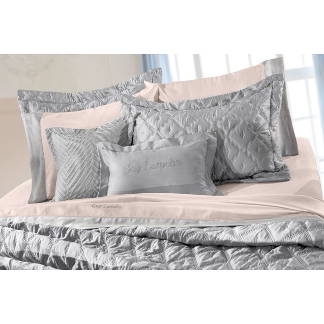Σετ Κουβερλί King Size 3 Τεμαχίων Guy Laroche Fiera Silver 240x250 Σετ Κουβερλί King Size 3 Τεμαχίων Guy Laroche Fiera Silver 240x250