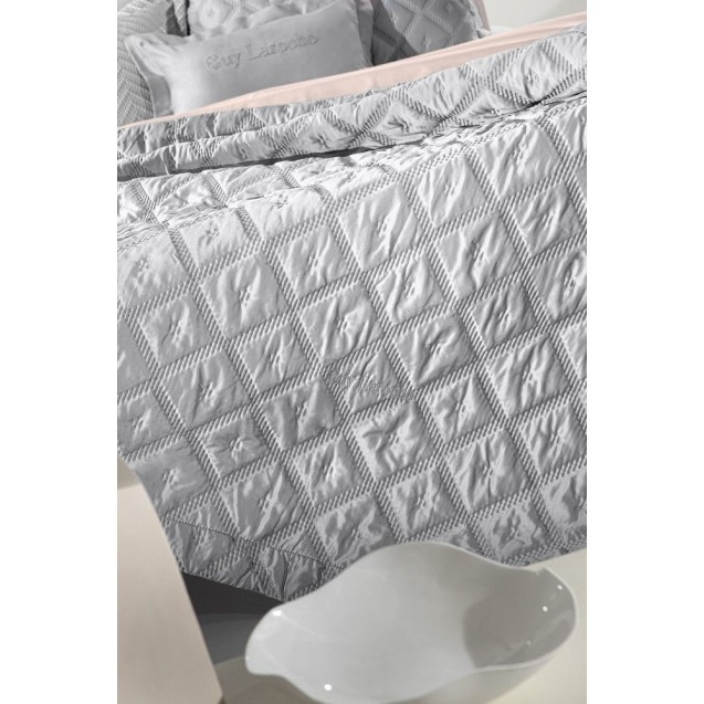 Σετ Κουβερλί King Size 3 Τεμαχίων Guy Laroche Fiera Silver 240x250 Σετ Κουβερλί King Size 3 Τεμαχίων Guy Laroche Fiera Silver 240x250