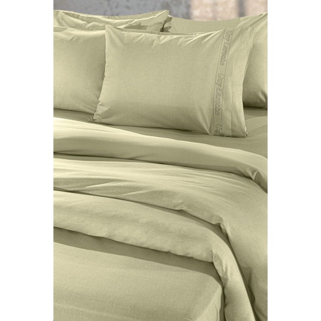 Παπλωματοθήκη Μονή Guy Laroche Color Plus Olive 165x225 Παπλωματοθήκη Μονή Guy Laroche Color Plus Olive 165x225
