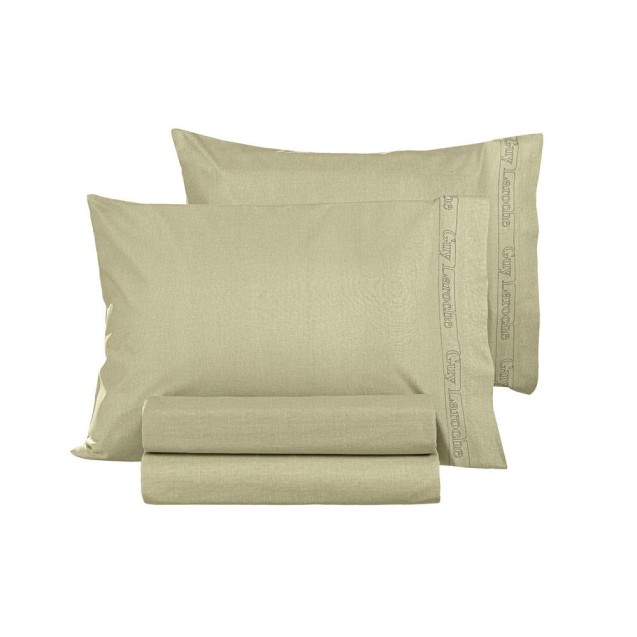 Παπλωματοθήκη Μονή Guy Laroche Color Plus Olive 165x225 Παπλωματοθήκη Μονή Guy Laroche Color Plus Olive 165x225