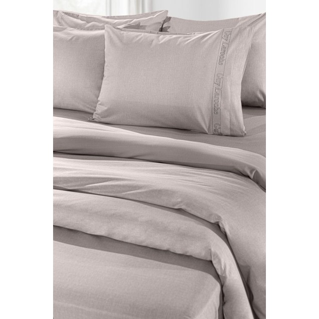 Σεντόνι Διπλό με Λάστιχο Guy Laroche Color Plus Melanze 140x200+32 Σεντόνι Διπλό με Λάστιχο Guy Laroche Color Plus Melanze 140x200+32