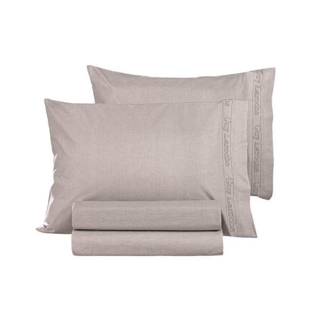 Σεντόνι Διπλό με Λάστιχο Guy Laroche Color Plus Melanze 140x200+32 Σεντόνι Διπλό με Λάστιχο Guy Laroche Color Plus Melanze 140x200+32