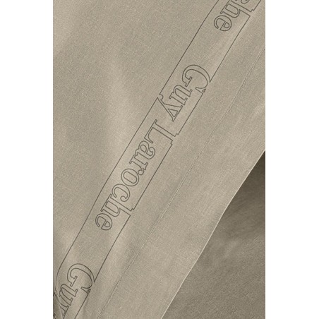 Σεντόνι Ημίδιπλο με Λάστιχο Guy Laroche Color Plus Taupe 120x200+32