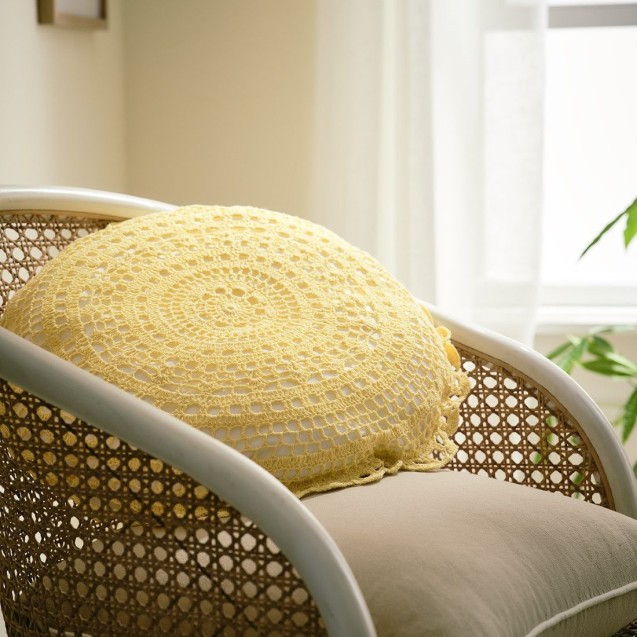 Μαξιλάρι Διακόσμησης Gofis Home Ilesha Pollen Yellow 253/10 Δ43 Μαξιλάρι Διακόσμησης Gofis Home Ilesha Pollen Yellow 253/10 Δ43