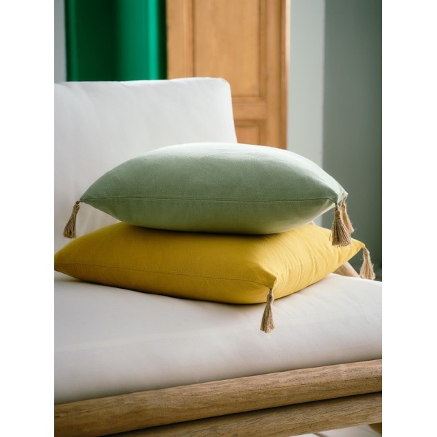 Μαξιλαροθήκη Διακόσμησης Gofis Home Ember Jade Green 208/49 43x43 Μαξιλαροθήκη Διακόσμησης Gofis Home Ember Jade Green 208/49 43x43