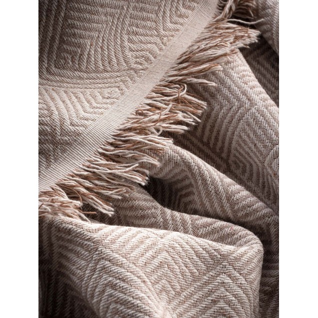 Ριχτάρι Τριθέσιου Madi Wellen Beige 170x300 Ριχτάρι Τριθέσιου Madi Wellen Beige 170x300