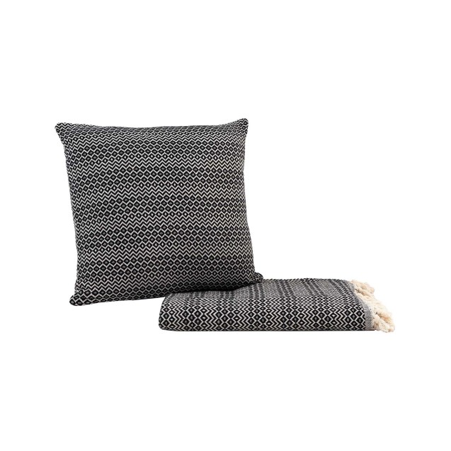 Μαξιλάρι Διακόσμησης Madi Herhaling Anthracite 45x45 Μαξιλάρι Διακόσμησης Madi Herhaling Anthracite 45x45