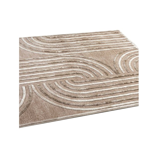 Σετ Ταπέτα Κρεβατοκάμαρας 3 Τεμαχίων Madi Mode Beige 67x140 & 67x230 Σετ Ταπέτα Κρεβατοκάμαρας 3 Τεμαχίων Madi Mode Beige 67x140 & 67x230