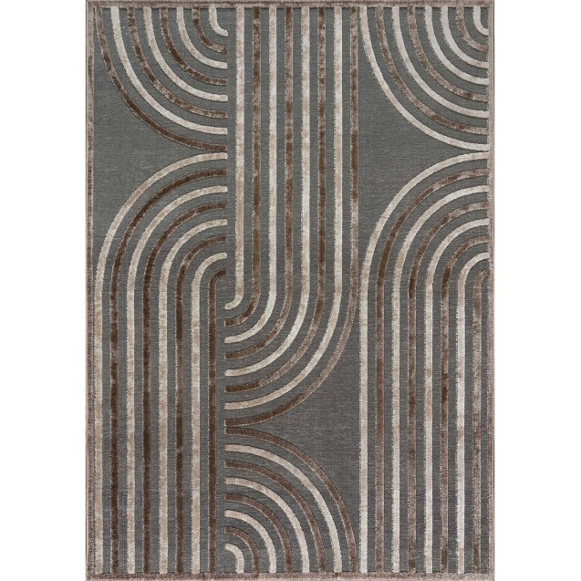 Σετ Ταπέτα Κρεβατοκάμαρας 3 Τεμαχίων Madi Mode Grey 67x140 & 67x230 Σετ Ταπέτα Κρεβατοκάμαρας 3 Τεμαχίων Madi Mode Grey 67x140 & 67x230