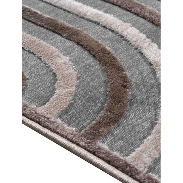 Σετ Ταπέτα Κρεβατοκάμαρας 3 Τεμαχίων Madi Mode Grey 67x140 & 67x230 Σετ Ταπέτα Κρεβατοκάμαρας 3 Τεμαχίων Madi Mode Grey 67x140 & 67x230