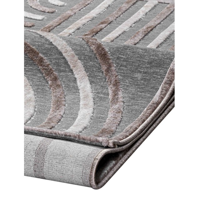Σετ Ταπέτα Κρεβατοκάμαρας 3 Τεμαχίων Madi Mode Grey 67x140 & 67x230 Σετ Ταπέτα Κρεβατοκάμαρας 3 Τεμαχίων Madi Mode Grey 67x140 & 67x230