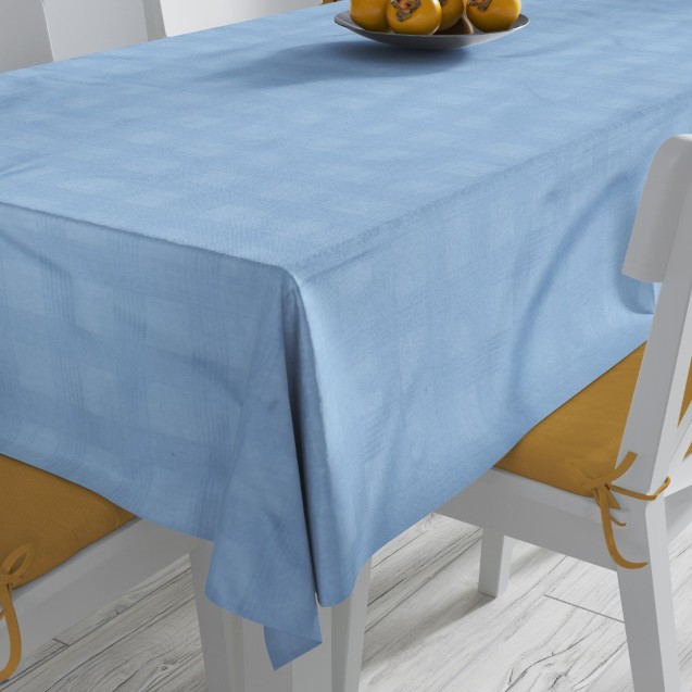 Τραπεζομάντηλο Dimcol Ανεξίτηλο Νηματοβαφή Sky Blue 140x140 Τραπεζομάντηλο Dimcol Ανεξίτηλο Νηματοβαφή Sky Blue 140x140