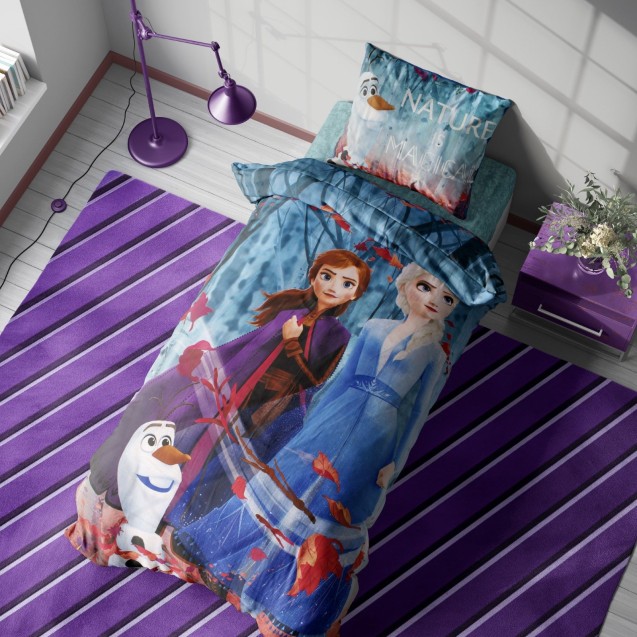 Σετ Παιδικό Σεντόνι Μονό και Μαξιλαροθήκη Disney Dimcol Frozen II 882 160x240 Σετ Παιδικό Σεντόνι Μονό και Μαξιλαροθήκη Disney Dimcol Frozen II 882 160x240