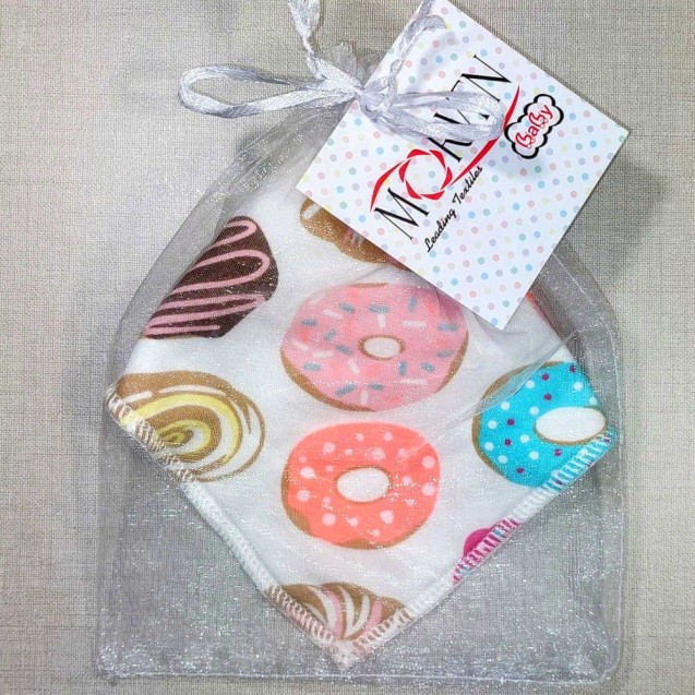 Σαλιάρα Μπαντάνα Morven 23017 Donuts 23x20 Σαλιάρα Μπαντάνα Morven 23017 Donuts 23x20