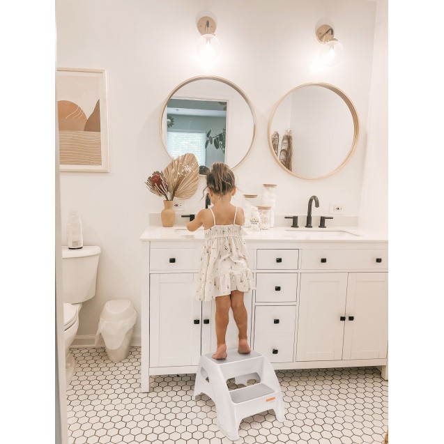 Διπλό Παιδικό Βοηθητικό Σκαλοπάτι DreamBaby Toddler & Me Grey BR76827 Διπλό Παιδικό Βοηθητικό Σκαλοπάτι DreamBaby Toddler & Me Grey BR76827