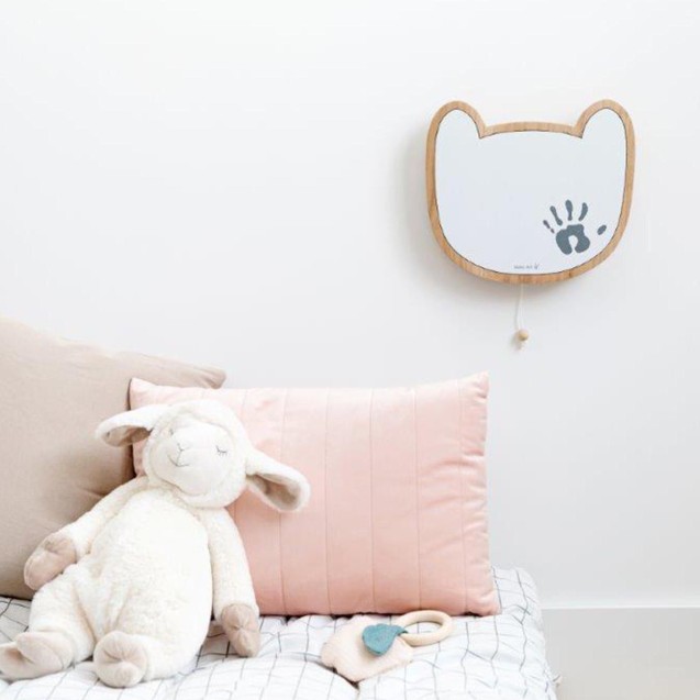 Μουσικό Κουτί Τοίχου Αποτύπωμα Baby Art Wooden BR75945 Μουσικό Κουτί Τοίχου Αποτύπωμα Baby Art Wooden BR75945