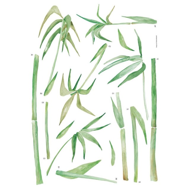 Αυτοκόλλητα Τοίχου Ango Bamboo 44233 Αυτοκόλλητα Τοίχου Ango Bamboo 44233