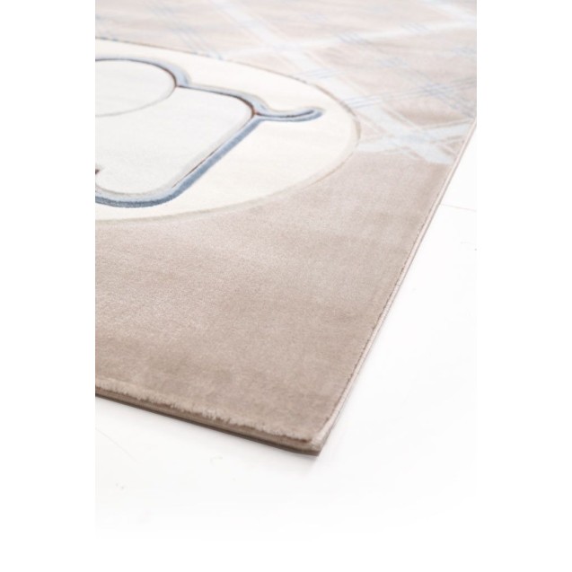 Παιδικό Χαλί Royal Carpet Sky 6398A Beige Light Blue 80x160 Παιδικό Χαλί Royal Carpet Sky 6398A Beige Light Blue 80x160