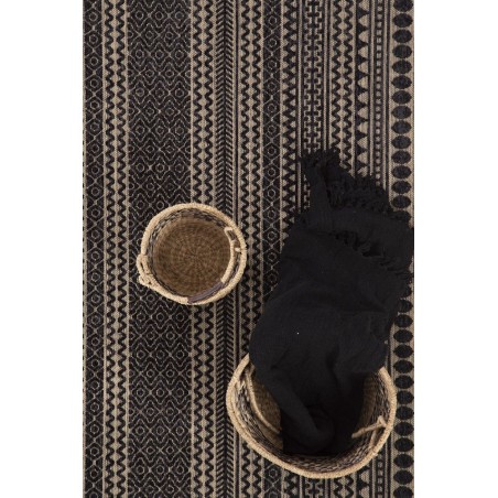 Χαλί Διάδρομος Royal Carpet Gloria Cotton Anthracite 34 65x140