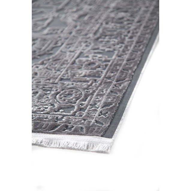 Χαλί Royal Carpet Lotus Summer 2927 Black Grey 140x200 Χαλί Royal Carpet Lotus Summer 2927 Black Grey 140x200