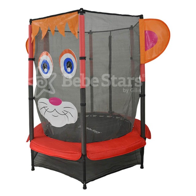 Τραμπολίνο με Δίχτυ Bebe Stars Lion Δ140 645-171 Τραμπολίνο με Δίχτυ Bebe Stars Lion Δ140 645-171