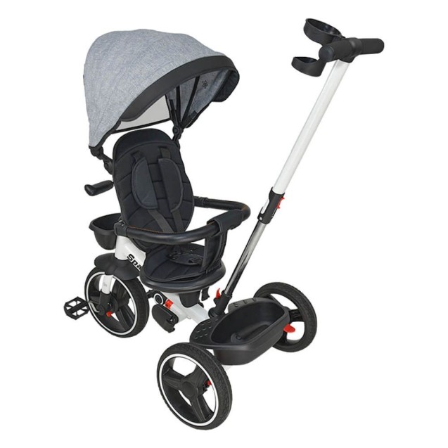 Τρίκυκλο Ποδηλατάκι Bebe Stars Spark Grey 817-186 Τρίκυκλο Ποδηλατάκι Bebe Stars Spark Grey 817-186