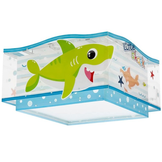 Παιδικό Φωτιστικό Οροφής Πλαφονιέρα Ango Little Shark 63476 Παιδικό Φωτιστικό Οροφής Πλαφονιέρα Ango Little Shark 63476