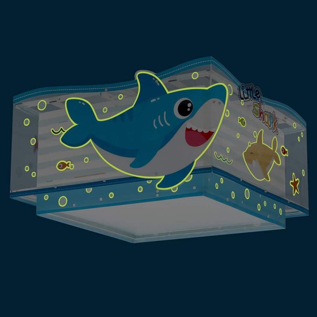 Παιδικό Φωτιστικό Οροφής Πλαφονιέρα Ango Little Shark 63476 Παιδικό Φωτιστικό Οροφής Πλαφονιέρα Ango Little Shark 63476
