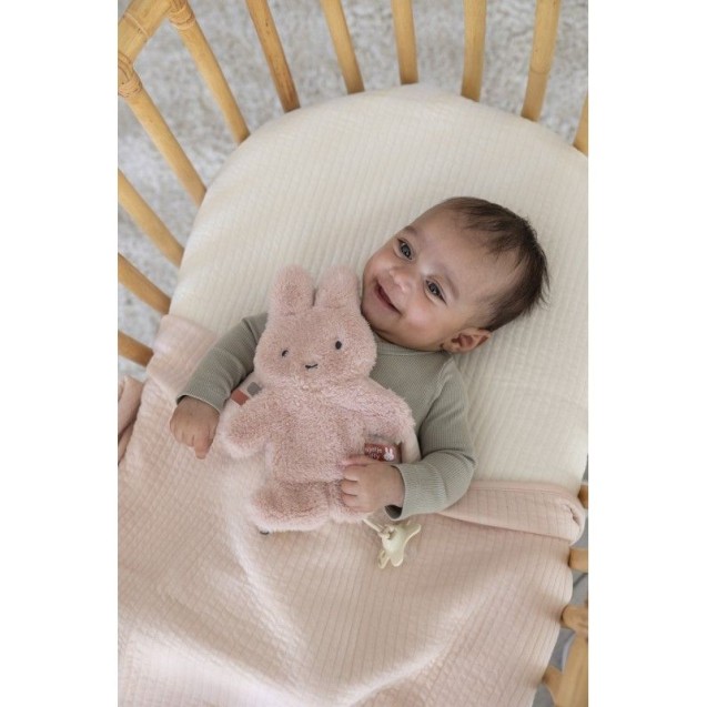 Πανάκι Παρηγοριάς με Κλιπ Πιπίλας Miffy Fluffy Ροζ Πανάκι Παρηγοριάς με Κλιπ Πιπίλας Miffy Fluffy Ροζ
