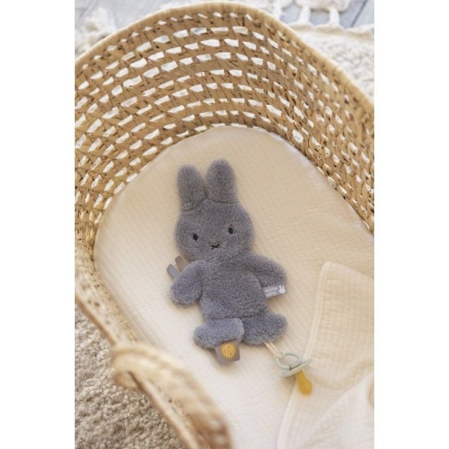 Πανάκι Παρηγοριάς με Κλιπ Πιπίλας Miffy Fluffy Ραφ Πανάκι Παρηγοριάς με Κλιπ Πιπίλας Miffy Fluffy Ραφ
