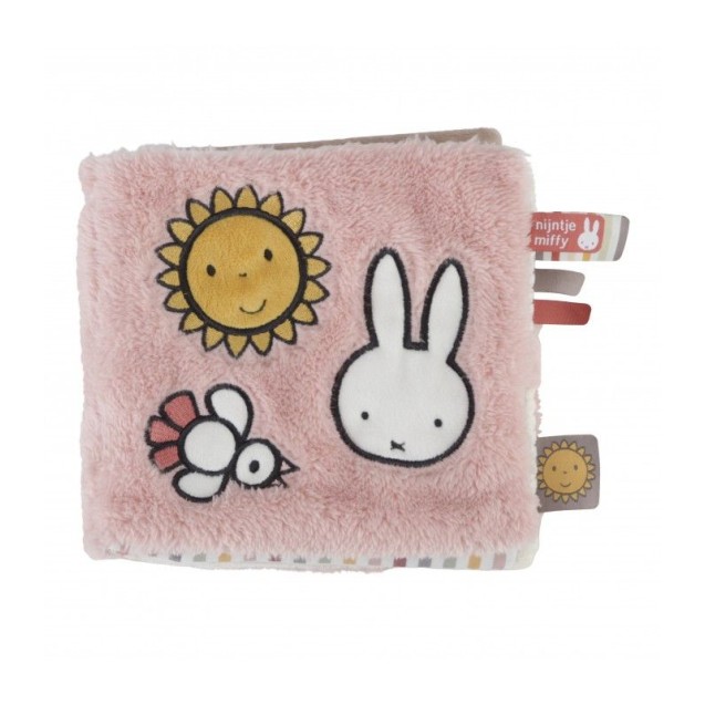 Υφασμάτινο Βιβλίο Miffy Fluffy Το Πρώτο μου Βιβλίο Ροζ Υφασμάτινο Βιβλίο Miffy Fluffy Το Πρώτο μου Βιβλίο Ροζ