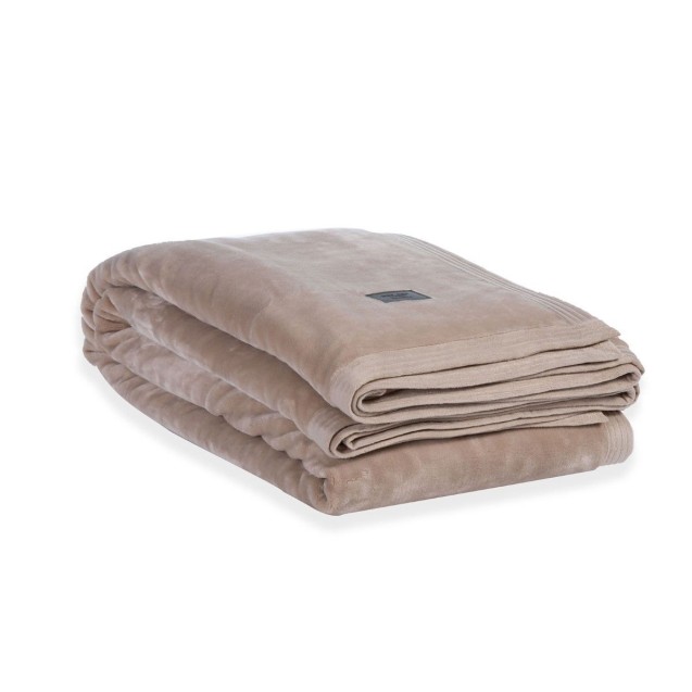 Κουβέρτα Βελουτέ Υπέρδιπλη Nef-Nef Velosso Beige 230x240 Κουβέρτα Βελουτέ Υπέρδιπλη Nef-Nef Velosso Beige 230x240