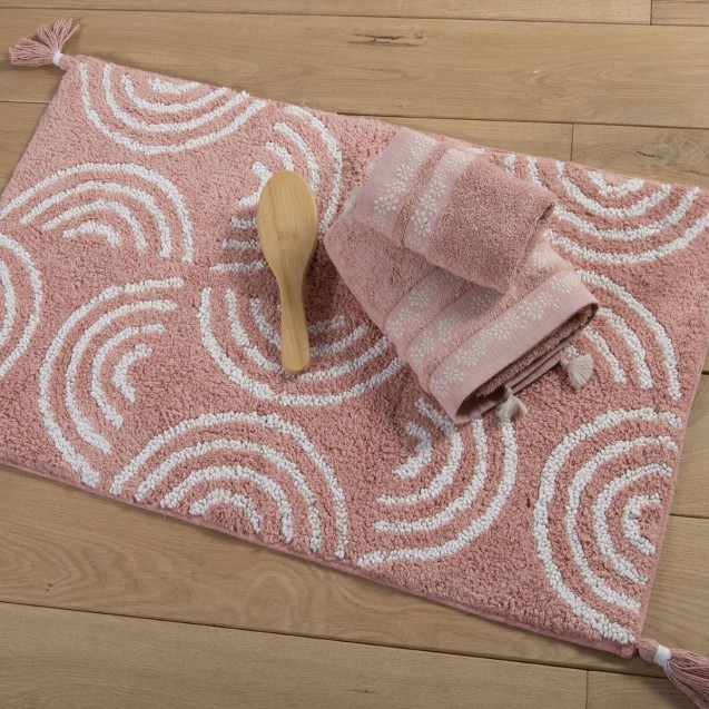 Ταπέτο Μπάνιου Nef-Nef Alba Pink 50x80 Ταπέτο Μπάνιου Nef-Nef Alba Pink 50x80