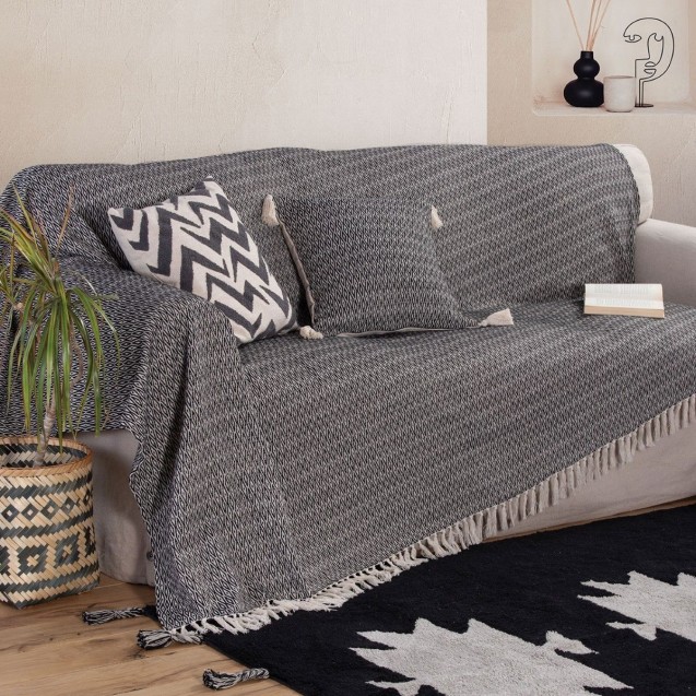 Ριχτάρι Διθέσιου Nef-Nef Zackren Black/Natural 180x250 Ριχτάρι Διθέσιου Nef-Nef Zackren Black/Natural 180x250