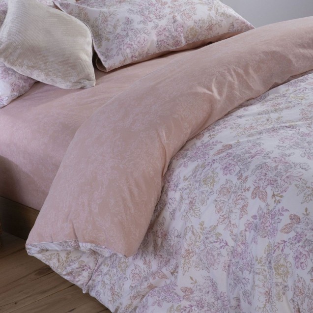 Σετ Σεντόνια Μονά 3 Τεμαχίων Nef-Nef Frezia Salmon 170x270 Σετ Σεντόνια Μονά 3 Τεμαχίων Nef-Nef Frezia Salmon 170x270