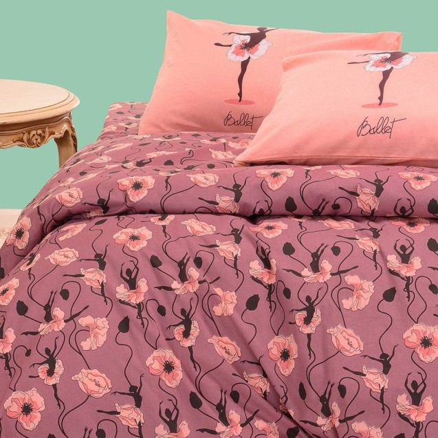 Παιδική Παπλωματοθήκη Μονή Melinen Dance Mauve 165x245 Παιδική Παπλωματοθήκη Μονή Melinen Dance Mauve 165x245