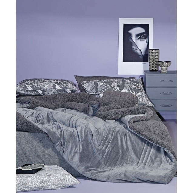 Κουβερτοπάπλωμα Υπέρδιπλο με Sherpa Kentia Notturno 22 220x240 Κουβερτοπάπλωμα Υπέρδιπλο με Sherpa Kentia Notturno 22 220x240