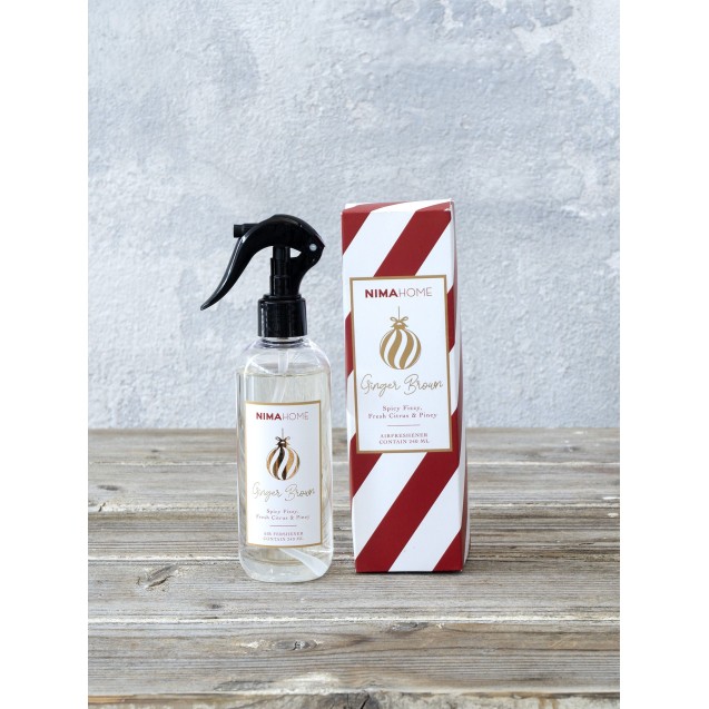 Αρωματικό Σπρέι Nima Ginger Brown 240ml Αρωματικό Σπρέι Nima Ginger Brown 240ml